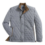 Men’s Juno Quilted Snap Jacket johnnie-O - CONCRETE / S