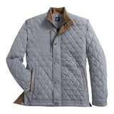 Men’s Juno Quilted Snap Jacket johnnie-O - CONCRETE / S