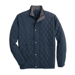 Men’s Juno Quilted Snap Jacket johnnie-O - NAVY / S