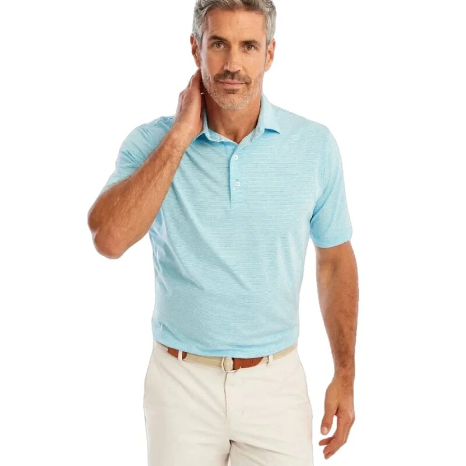 Men’s Lyndonn Striped Polo johnnie-O - BAJA / S