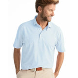 Men’s Lyndonn Striped Polo johnnie-O - GULF BLUE / S
