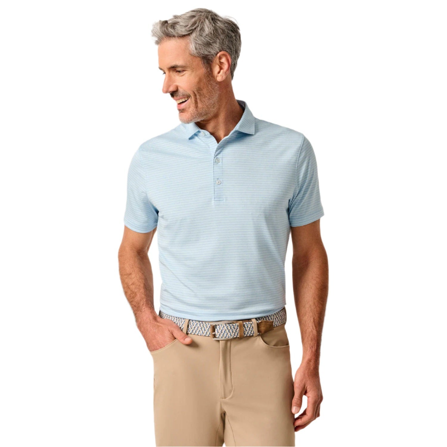 Men’s Michael Performance Polo johnnie-O - KONA / S