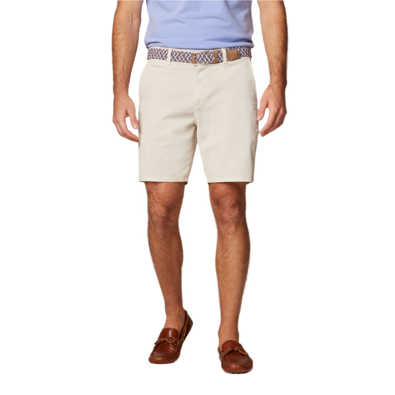 Men’s Nassau Cotton Blend Shorts johnnie-O - STONE / 30