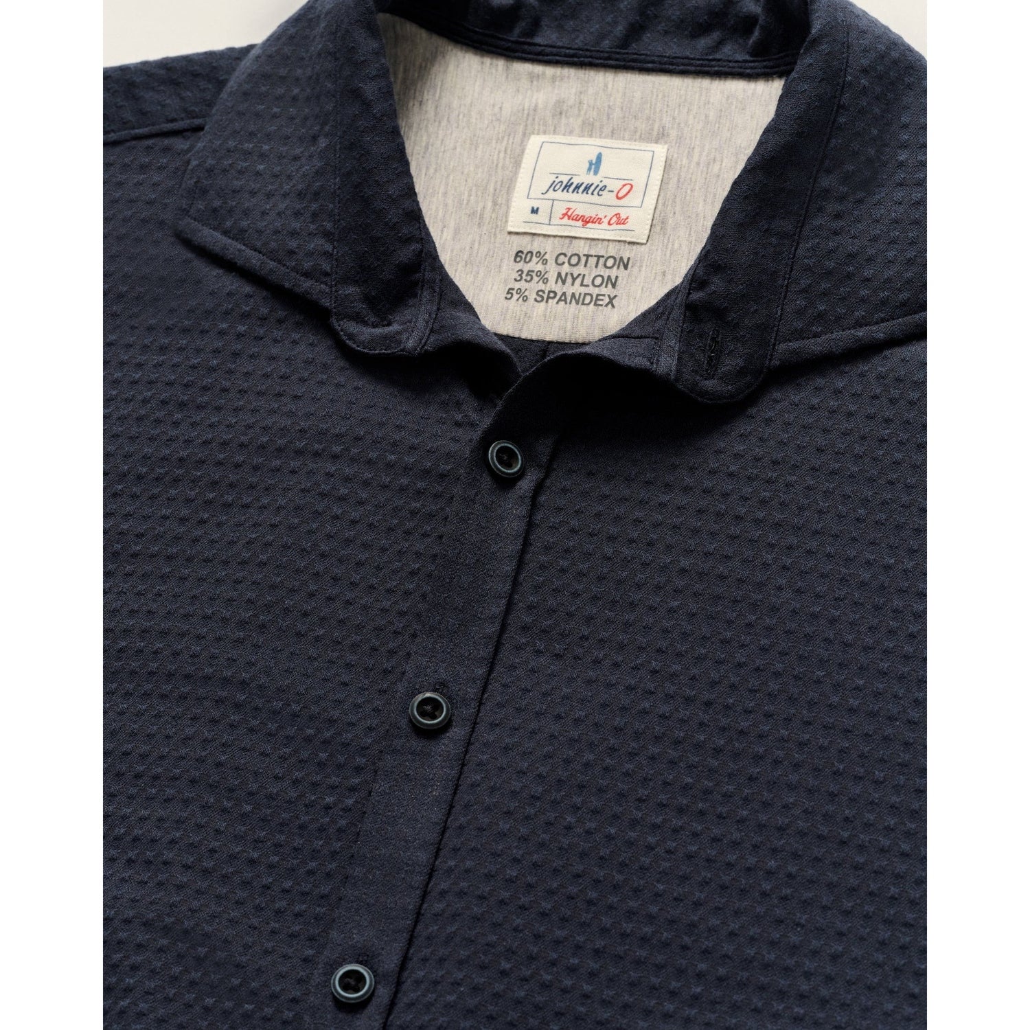 Men’s Short Sleeve Hangin’ Out Knit Button Up Shirt