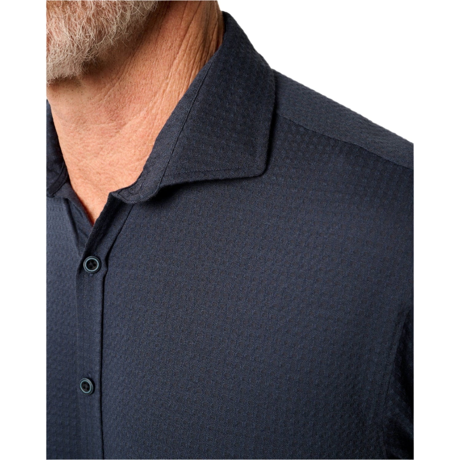 Men’s Short Sleeve Hangin’ Out Knit Button Up Shirt