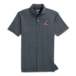 Men’s Georgia Beau Striped Performance Jersey Polo