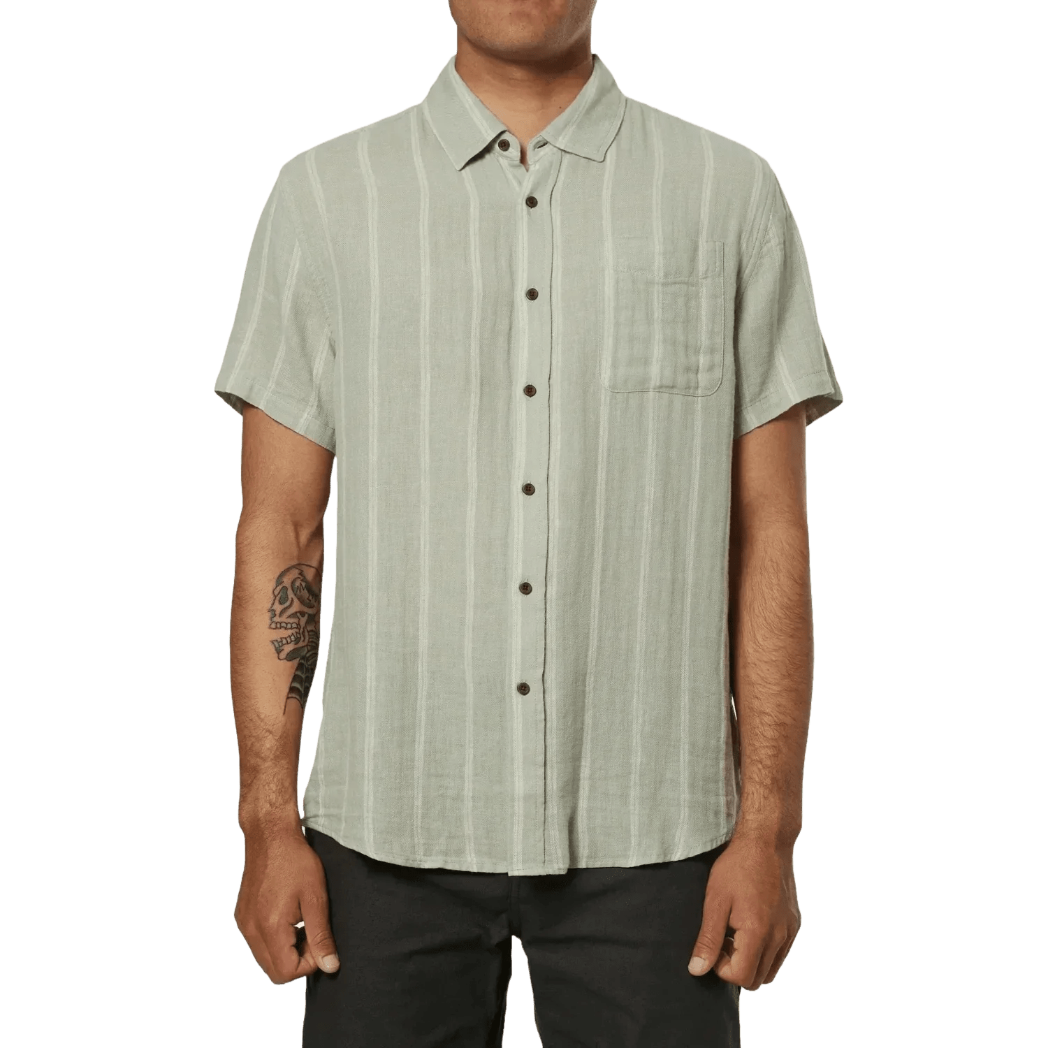 Men’s Alan Shirt Katin - DSAG DESERT SAGE / S