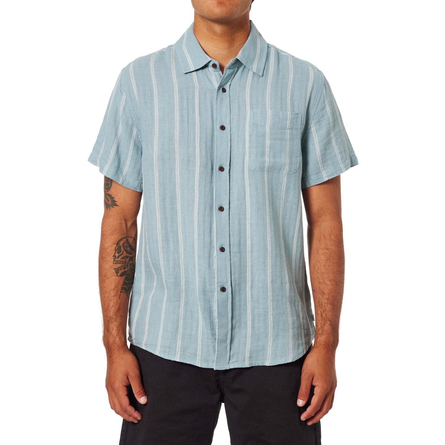 Men’s Alan Shirt Katin - LAGO / S