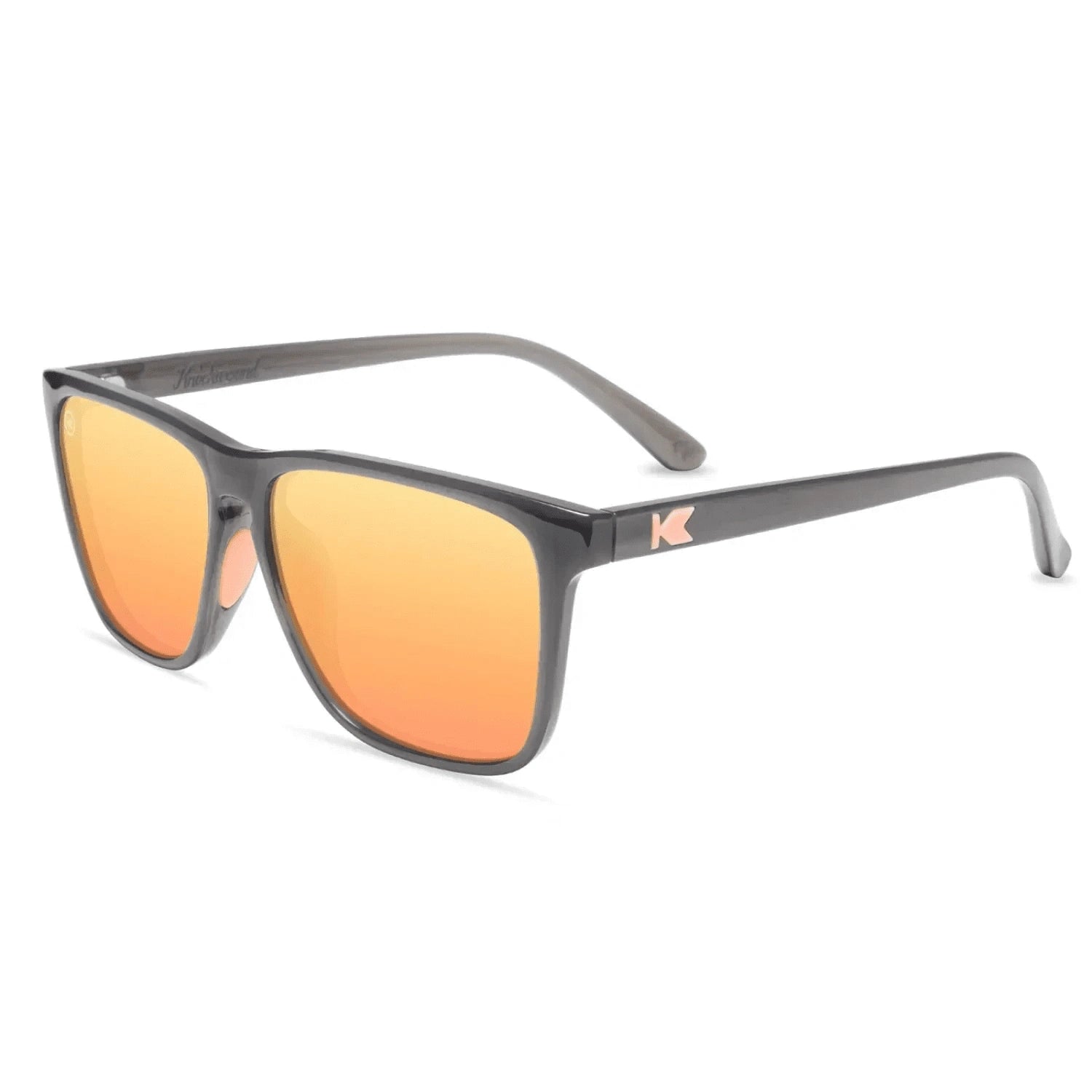 Fast Lanes Sport Knockaround - JELLY GREY | PEACH