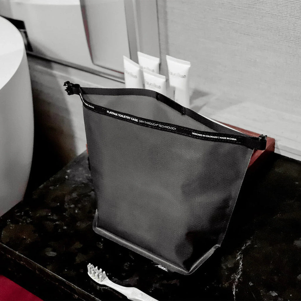 FlatPak Waterproof Toiletry Case Matador - CHARCOAL