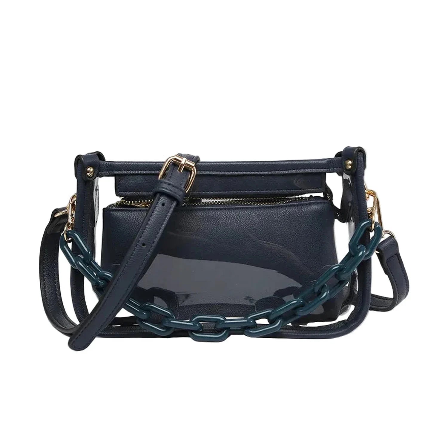 Jessica Clear Crossbody Jen & Co - NAVY