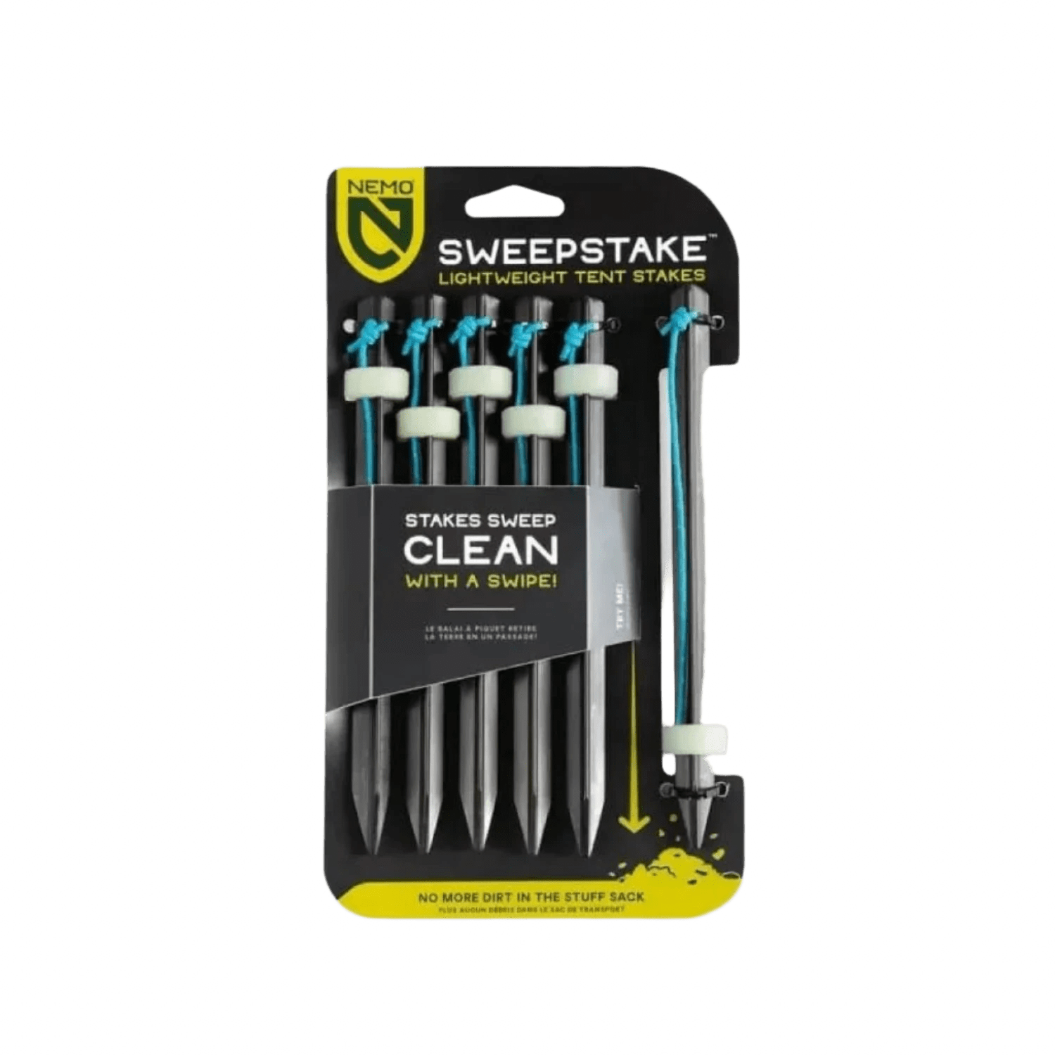 Sweepstake Lightweight Tent Stakes 6-Pack Nemo