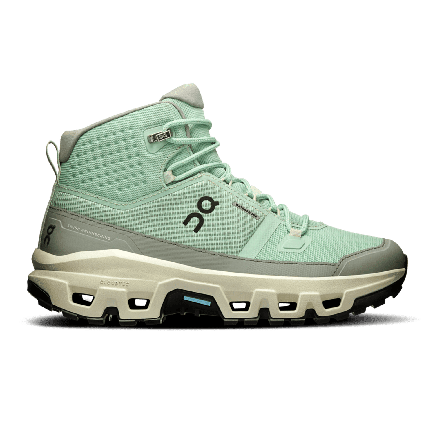 Women’s Cloudrock Mid Waterproof On Running - MINERAL