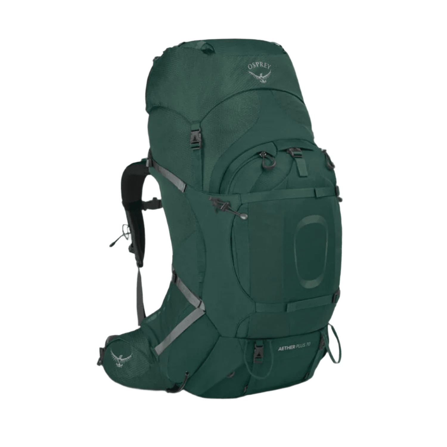 Men’s Aether Plus 70L Osprey Packs - AXO GREEN / S/M