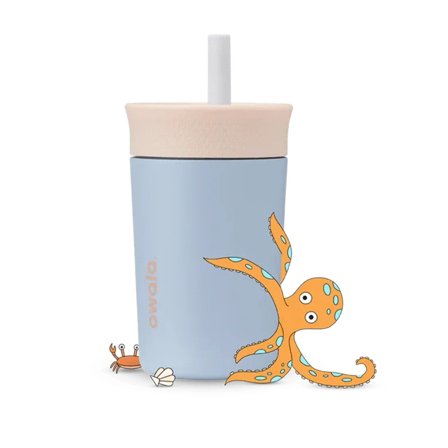 Kids Tumbler Stainless Steel 12 oz Owala - SEAS THE DAY