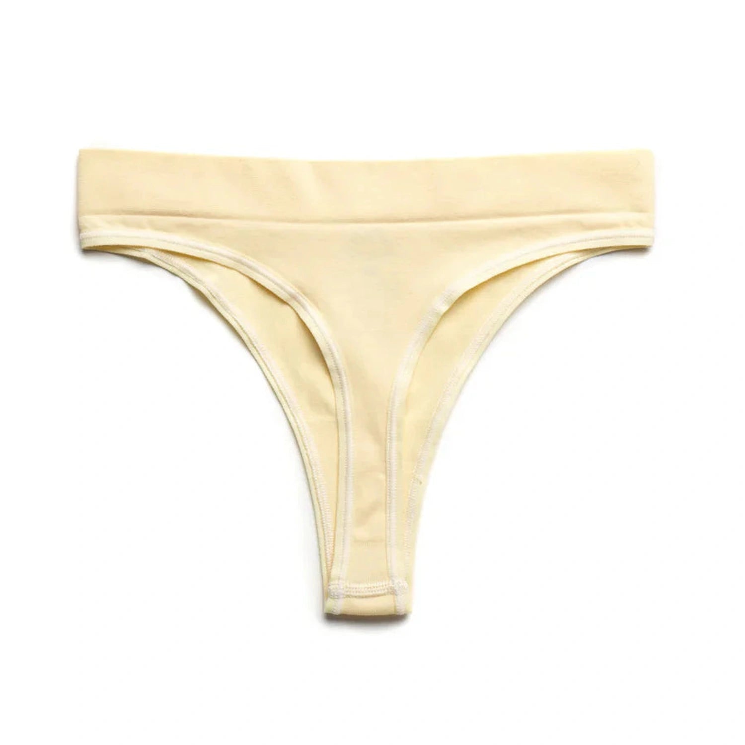 Women’s Seamless Thong Paradis Sport - BUTTERCUP / S