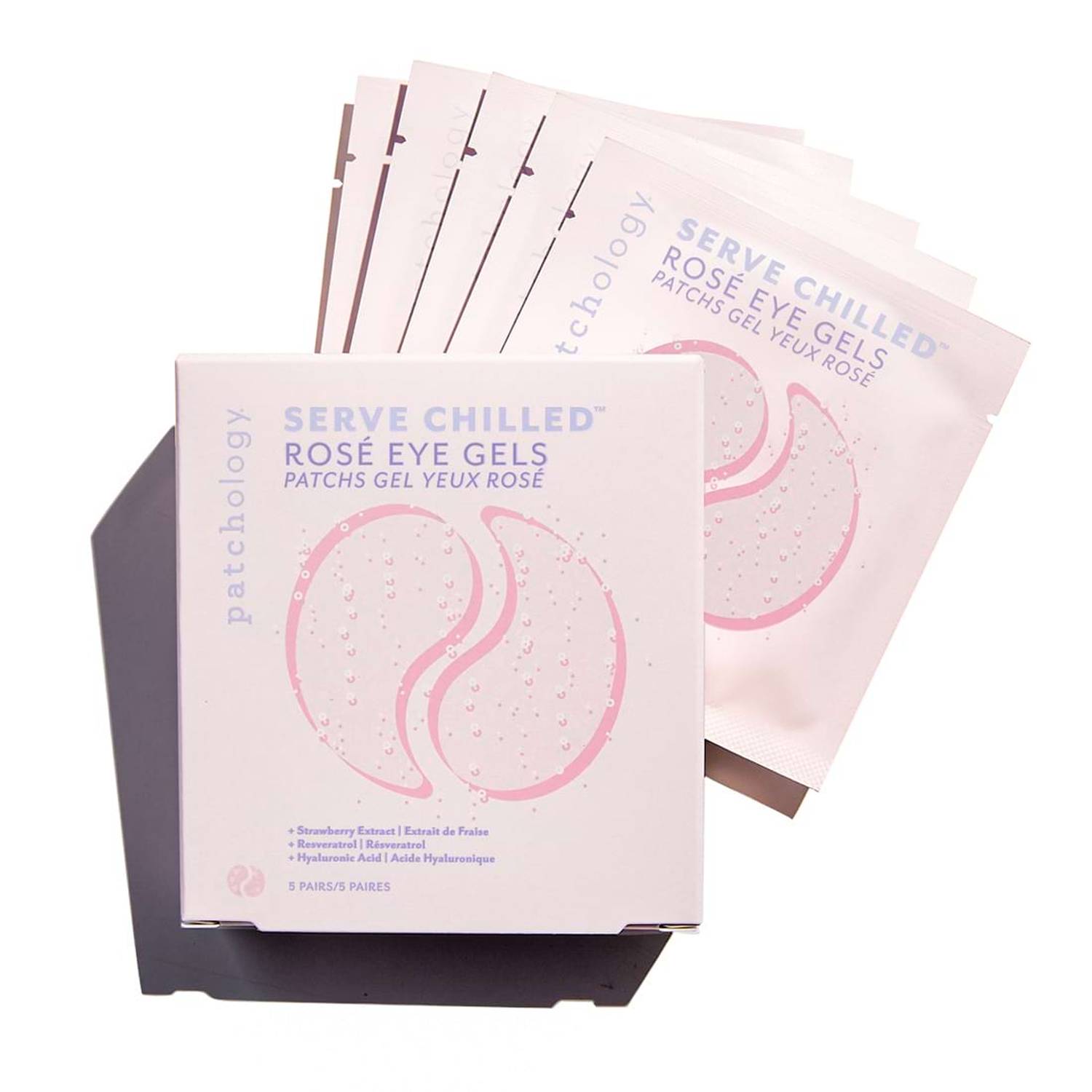 Flashpatch Eye Gels patchology - SERVE CHILLED ROSE / 5 PACK