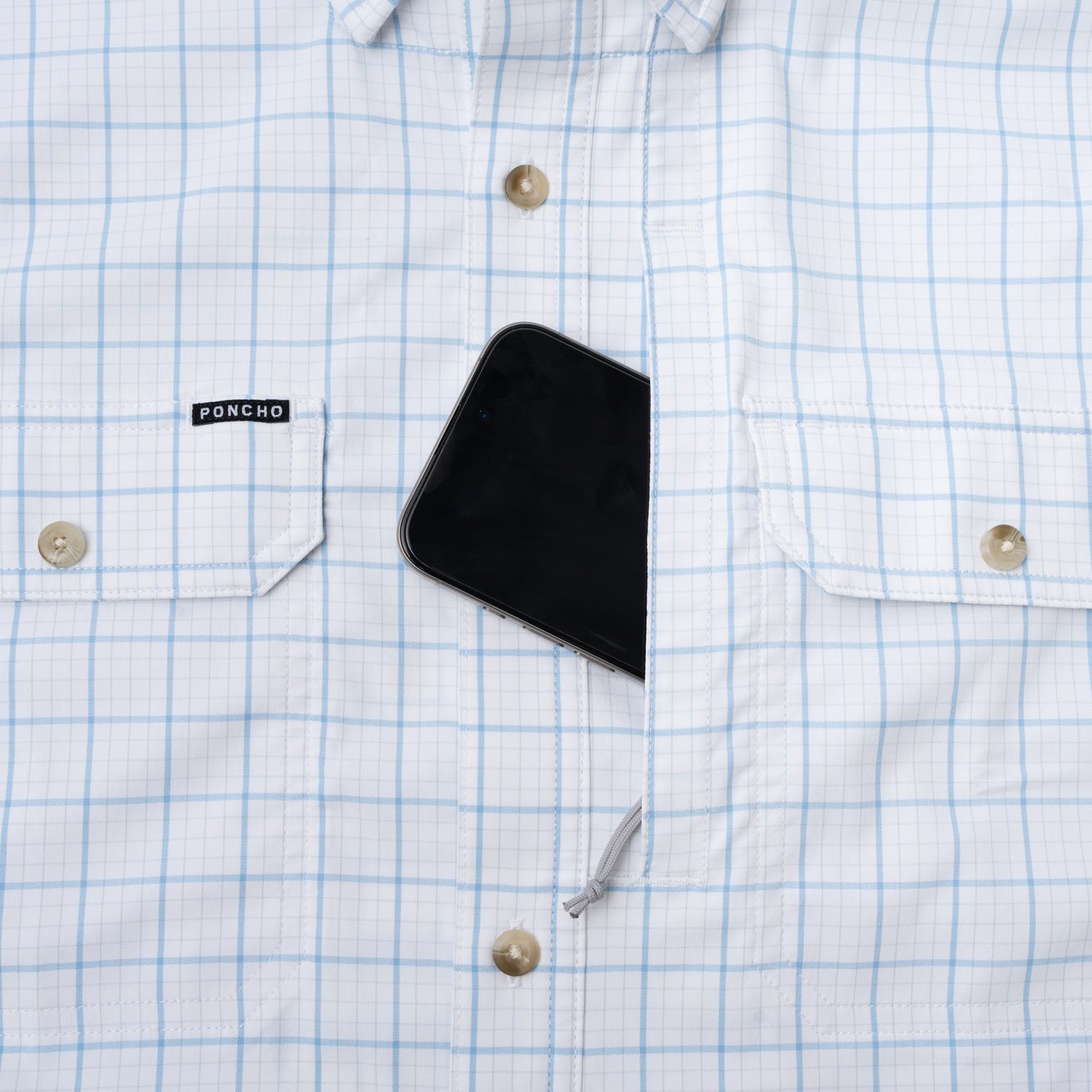 Men’s Original Short Sleeve Poncho Outdoors
