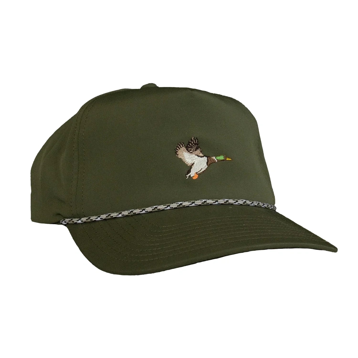 Poncho Rope Hat Outdoors - GREEN MALLARD