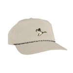 Poncho Rope Hat Outdoors - TAN MALLARD