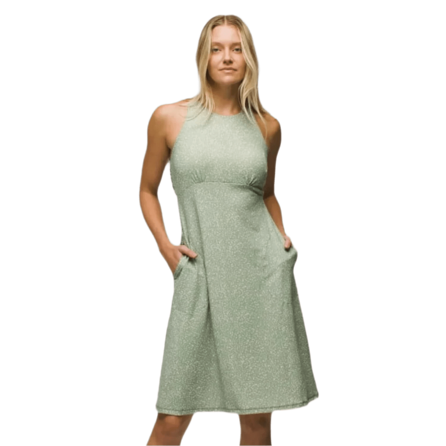 Women’s Jewel Lake Summer Dress prAna - 301 JUNIPER GREEN