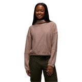 Women’s Olivia Long Sleeve prAna - 200 SHROOM / XS