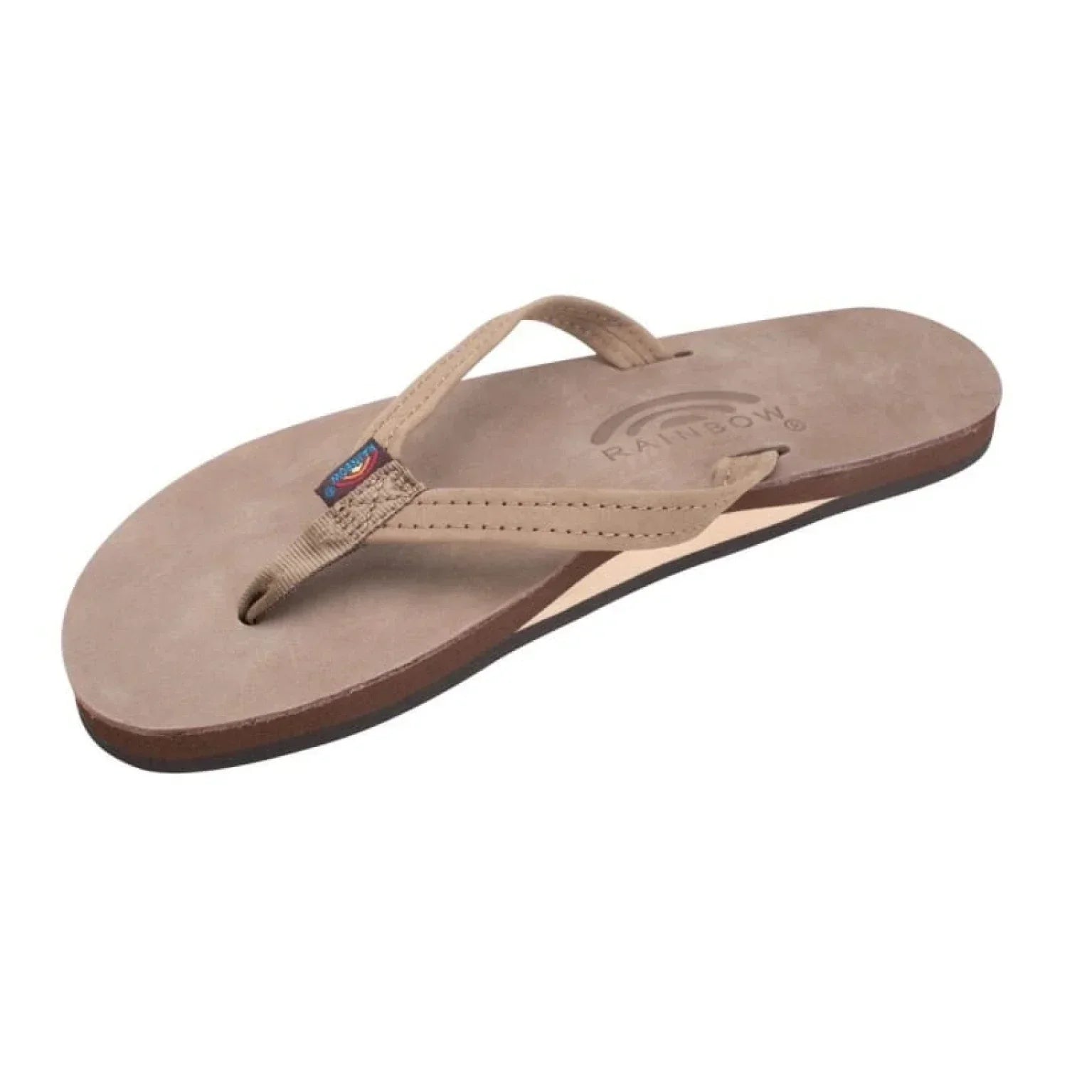Women’s 301 Leather Flip Rainbow - DARK BROWN / S