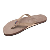 Women’s 301 Leather Flip Rainbow - DARK BROWN / S