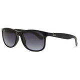 Andy | Black + Gray Ray Ban