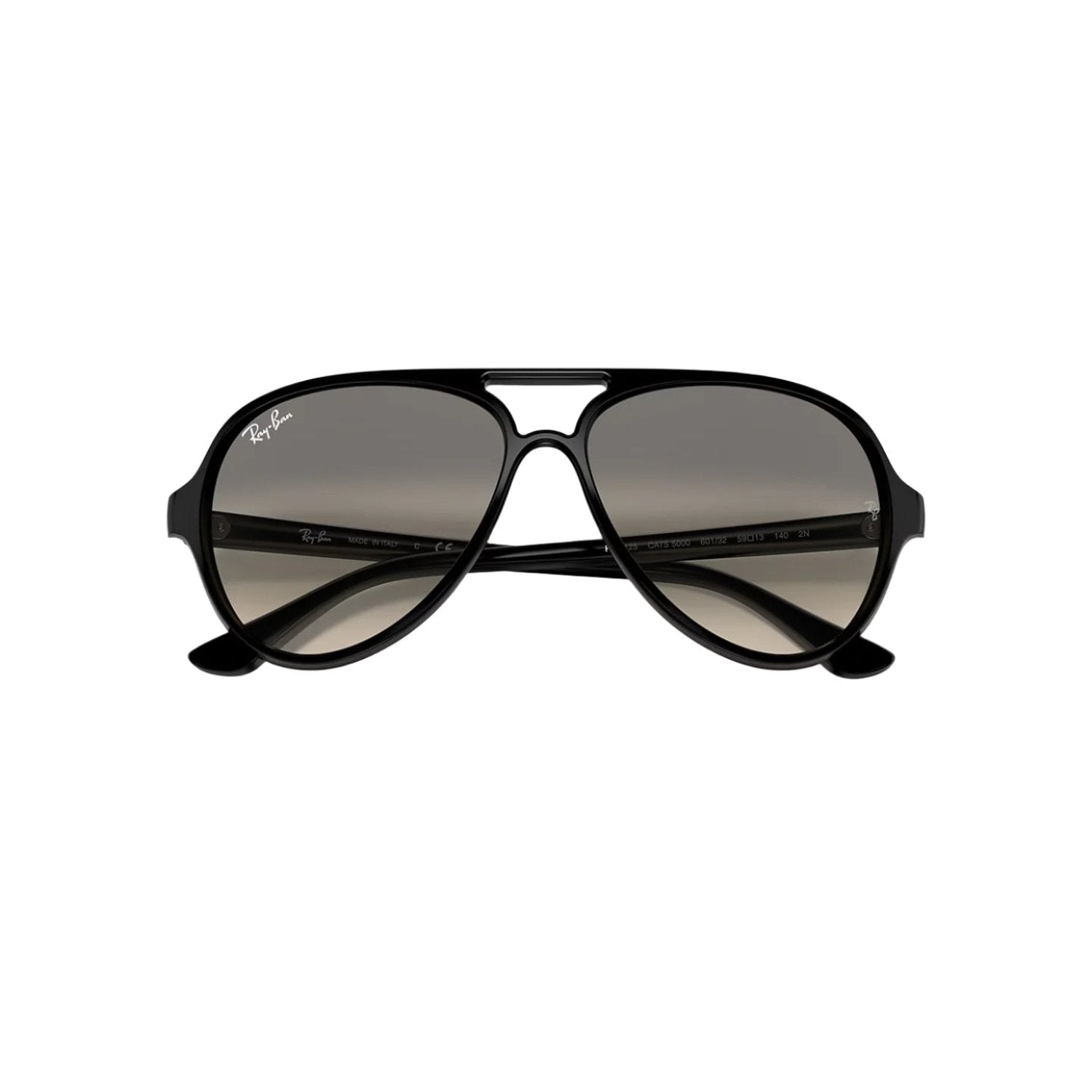 Cats 5000 | Black | Light Grey Gradient Ray Ban