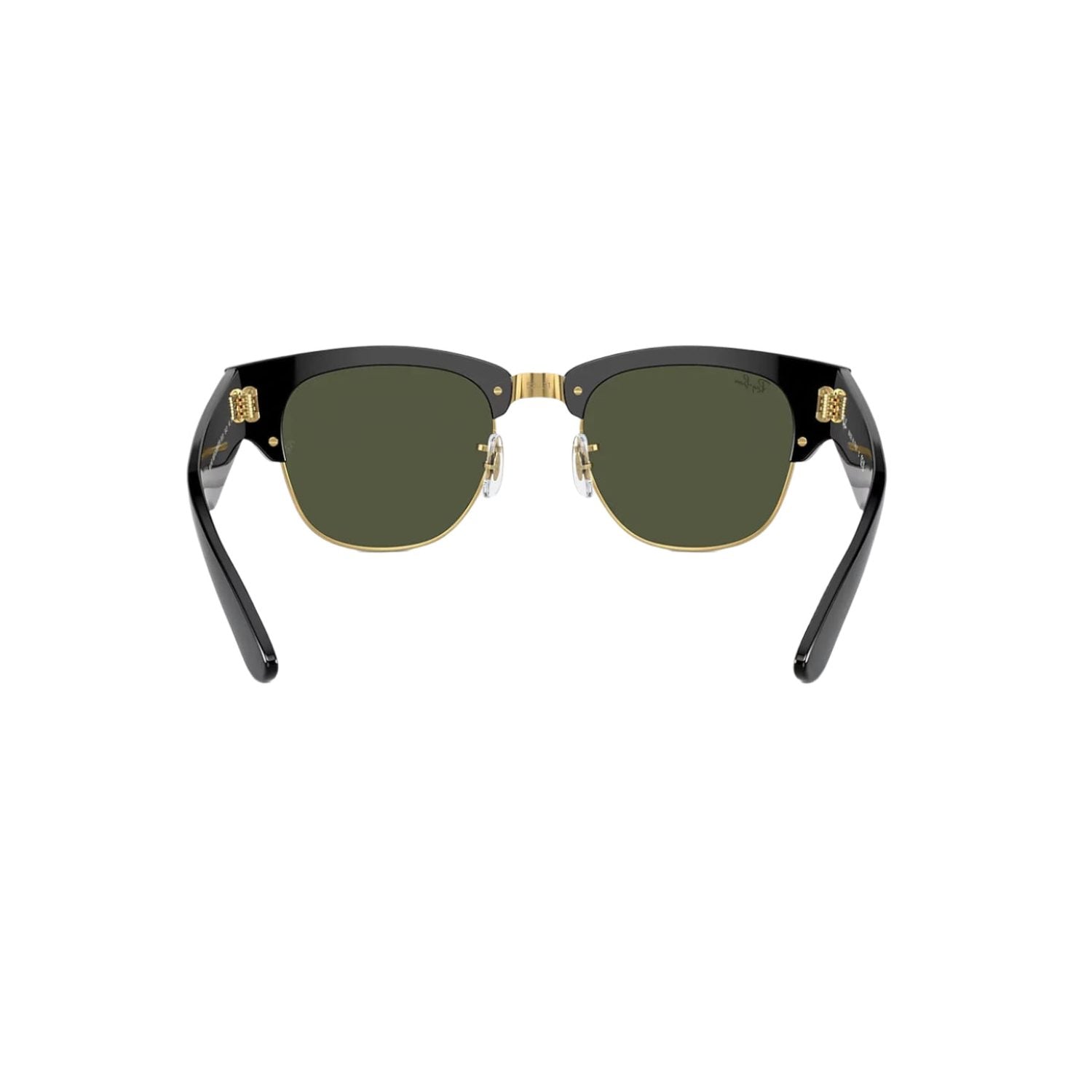 Clubmaster | 901/31 Black on Gold | Green Ray Ban