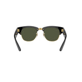 Clubmaster | 901/31 Black on Gold | Green Ray Ban