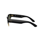 Clubmaster | 901/31 Black on Gold | Green Ray Ban