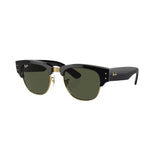 Clubmaster | 901/31 Black on Gold | Green Ray Ban