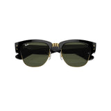 Clubmaster | 901/31 Black on Gold | Green Ray Ban