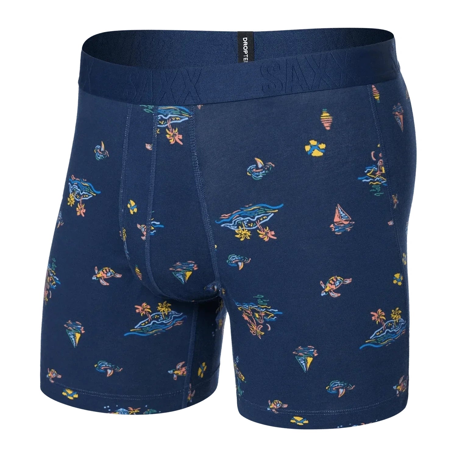 Men’s Droptemp Cooling Cotton Boxer Brief Fly Saxx - ILM