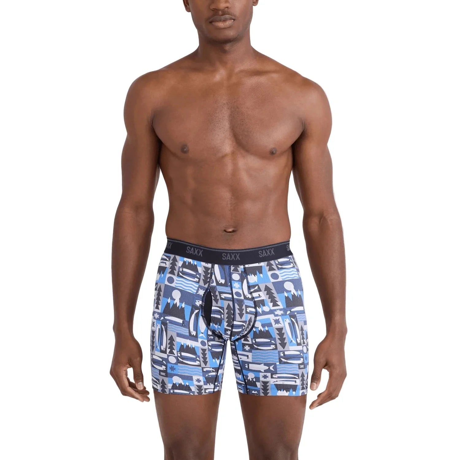 Men’s Quest Quick-Dry Mesh Boxer Brief Fly Saxx