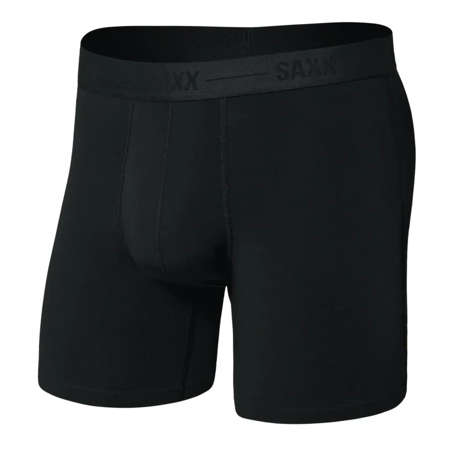 Men’s Smooth Luxe Micro Modal Boxer Brief 6’’ Saxx - BLACK