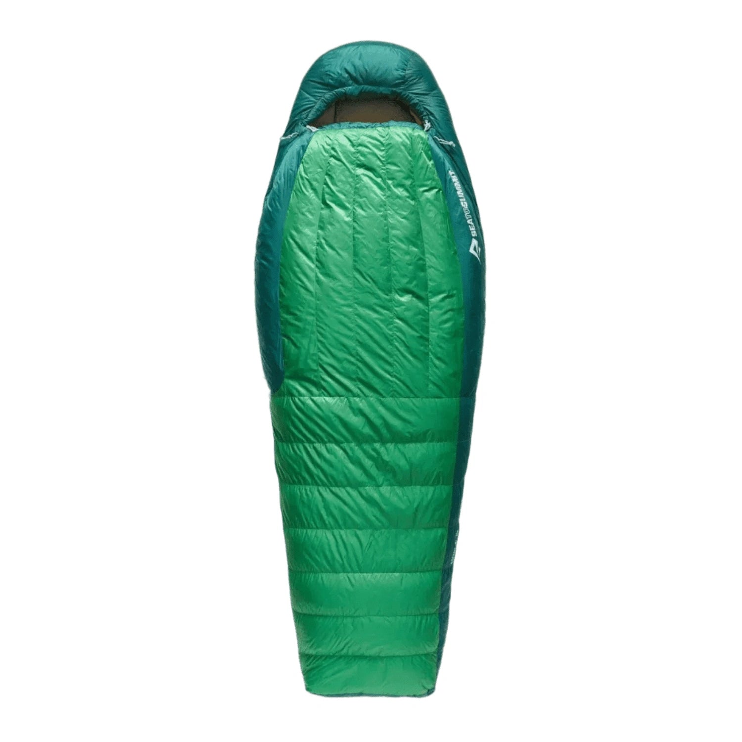 Ascent Down Sleeping Bag Long 15F - Rainforest Green Sea