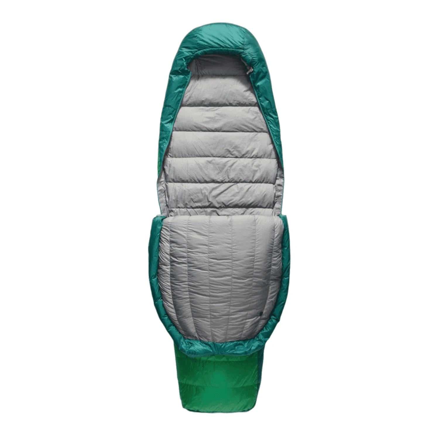 Ascent Down Sleeping Bag Long 30F - Rainforest Green Sea