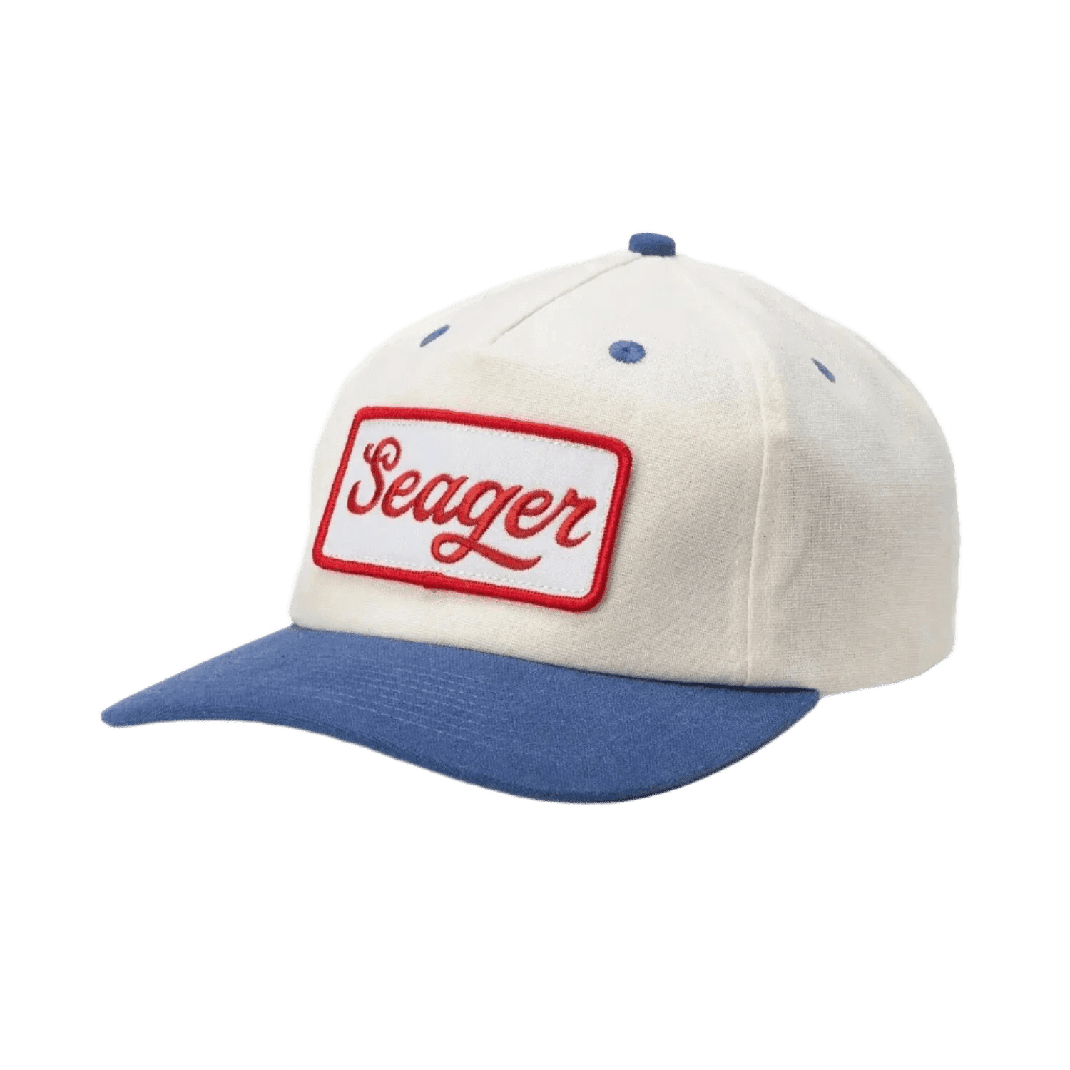 Uncle Bill Hemp Snapback Seager - CREAM|BLUE