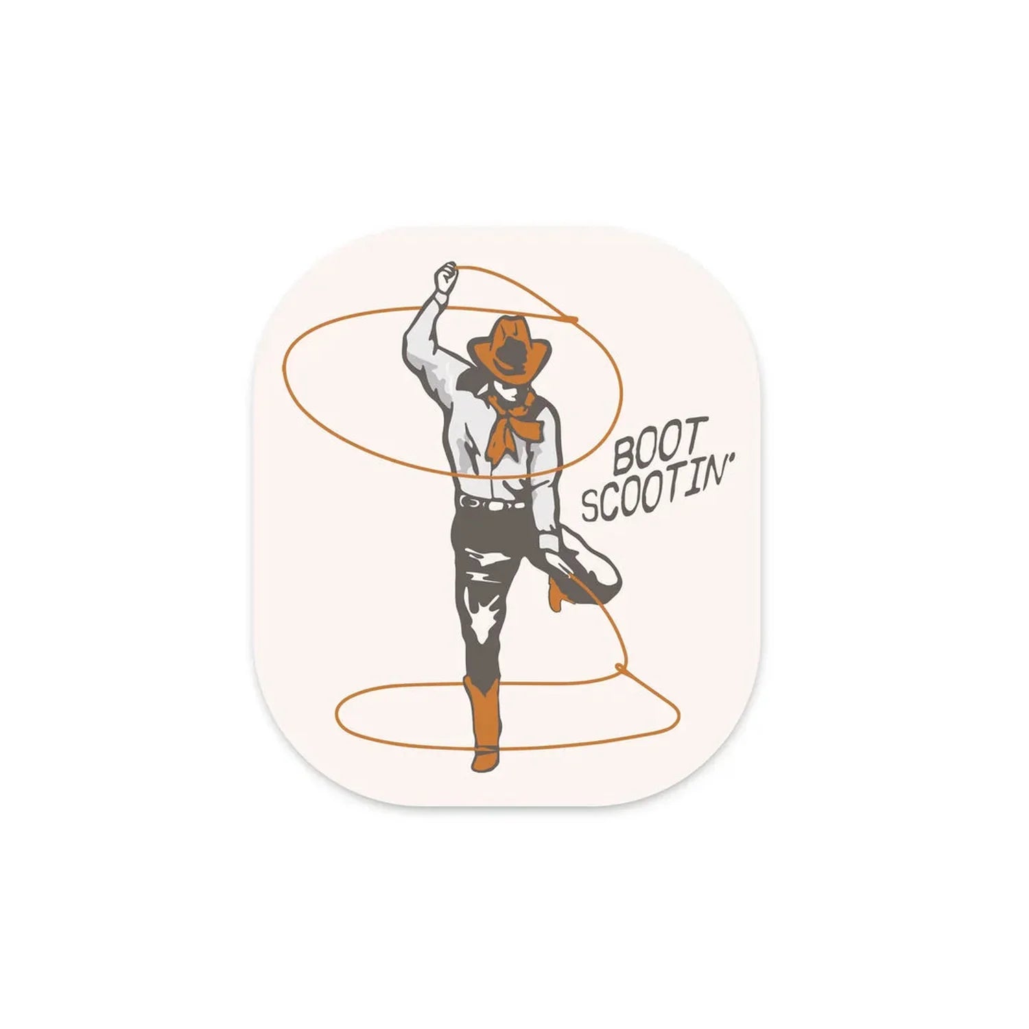 Boot Scootin’ Sticker Sendero Provisions Co. - BEIGE / OS