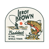Leroy Brown Sticker Sendero Provisions Co. - WHITE / OS