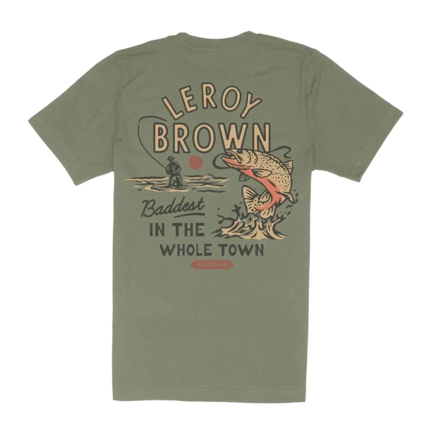Men’s Leroy Brown T-Shirt Sendero Provisions Co. - SAGE / XS