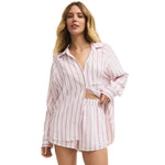 Women’s The Perfect Linen Top Z Supply - SRO SPANISH ROSE