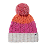 Isto Retro Beanie Smartwool - N71 GARDEN PINK