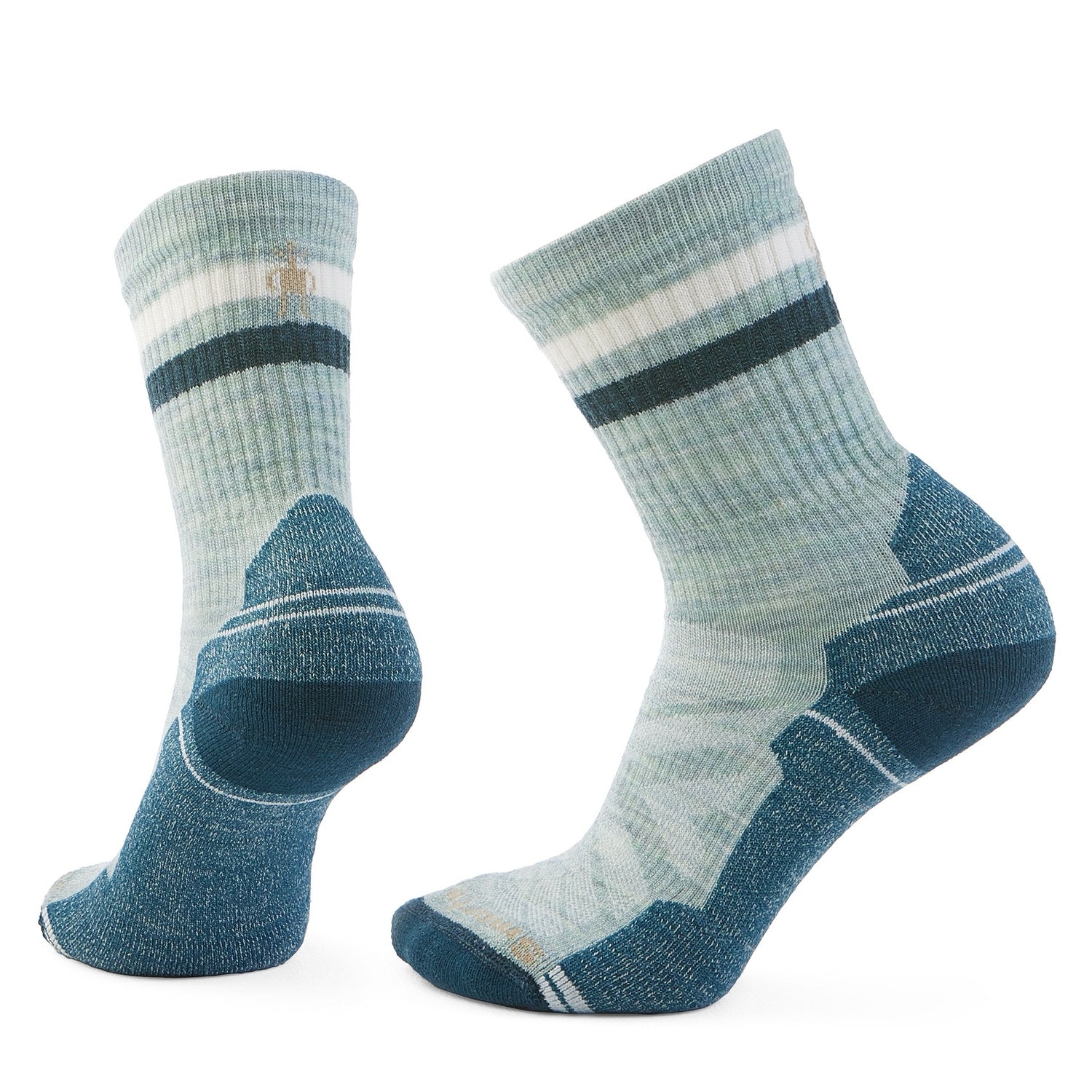 Women’s Hike Tube Stripe Crew Socks Smartwool - B72 FROSTY