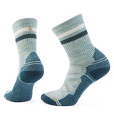 Women’s Hike Tube Stripe Crew Socks Smartwool - B72 FROSTY