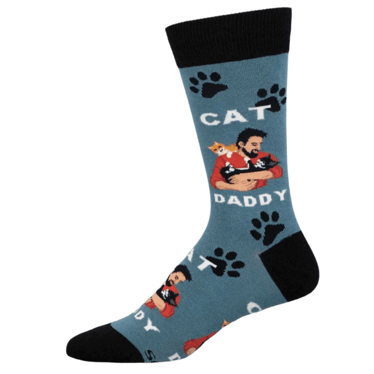 Cat Daddy Socksmith - BLUE / 10-13