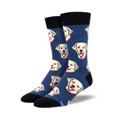 Labrador Crew Socks Socksmith - BLUE / 10-13